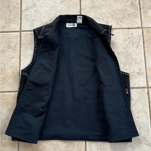 🍁Vintage Paul Harris Design Embroidered Fall/Harvest Themed Vest Size L EUC 🍁 - Picture 11 of 15